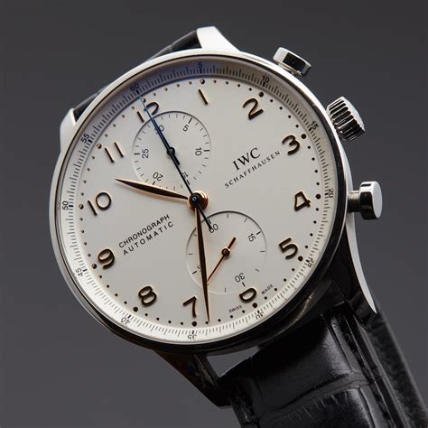 iwc portuguese price euro|pre owned IWC portuguese chronograph.